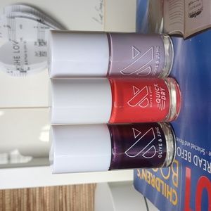 3 Olive & June polishes, limited edition
